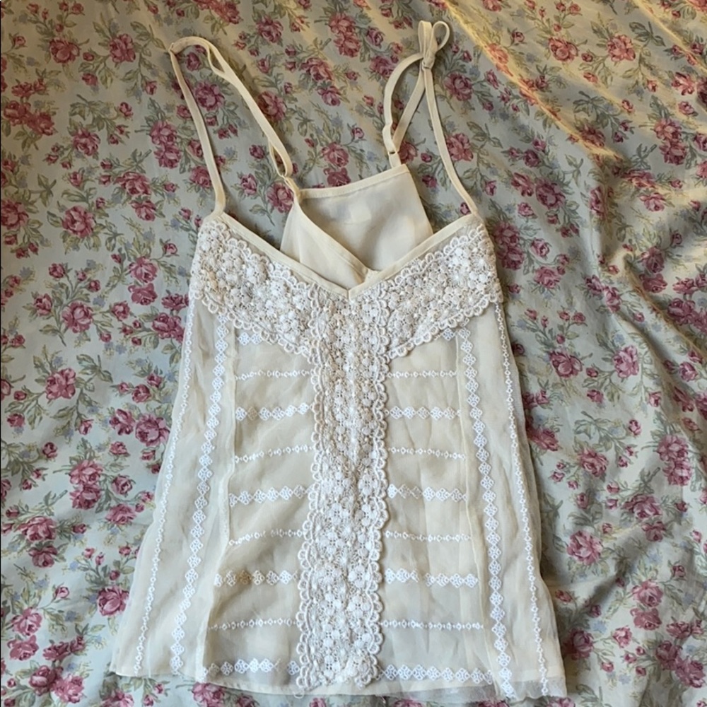 American Eagle Lace Tank